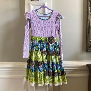 Mustard Pie Size 10 Dress EEUC